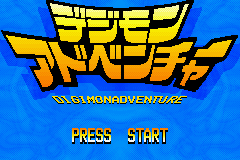 Digimon Adventure Title Screen